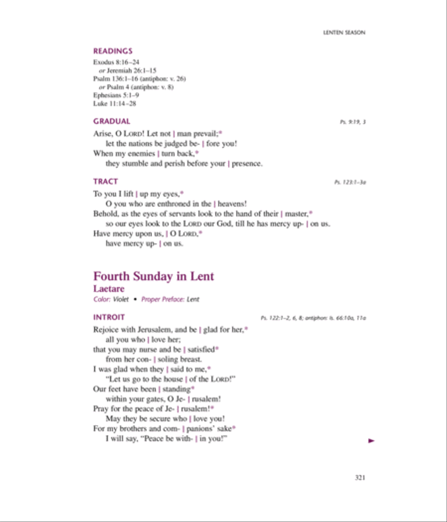 Lutheran Service Book: Propers of the Day Choir scores gallery preview page 21