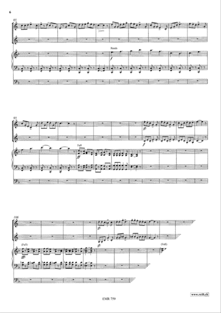 Sonata Organ scores gallery preview page 6