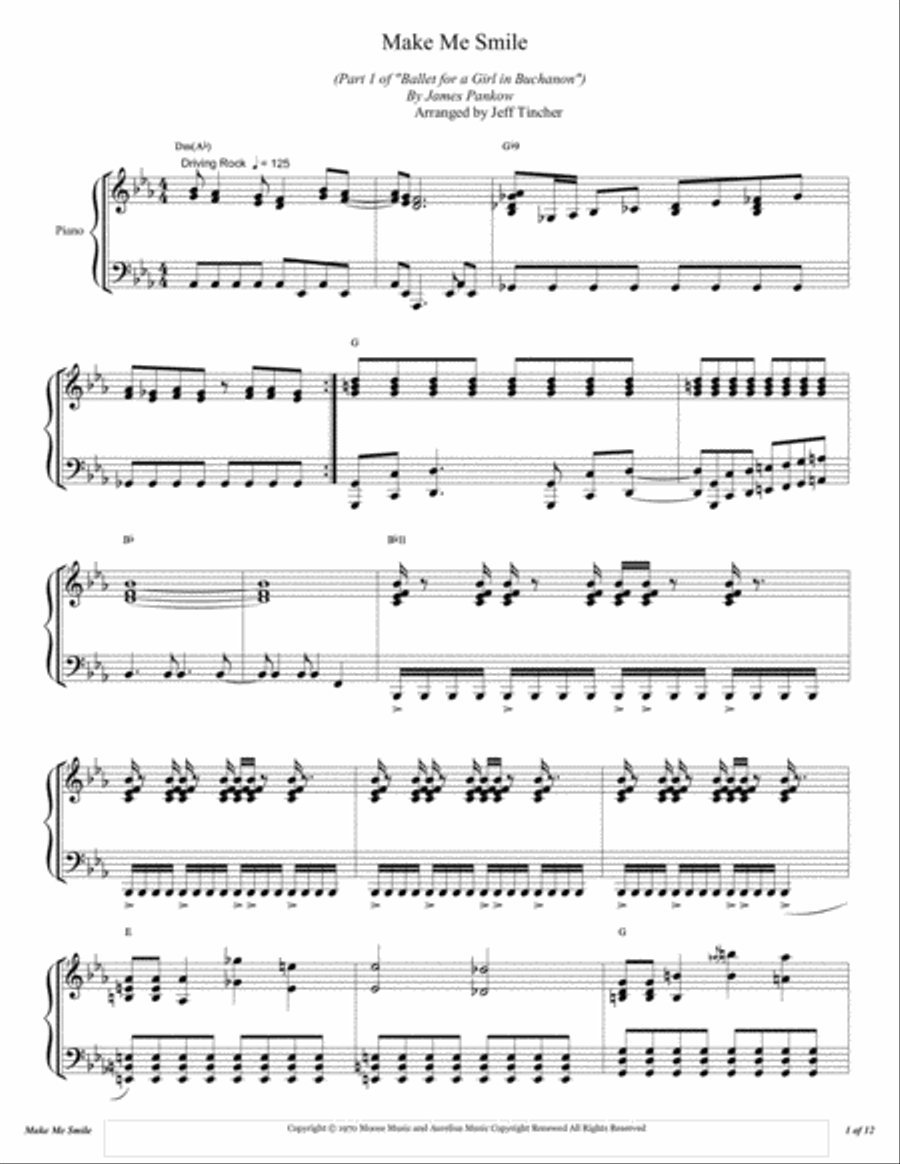 Make Me Smile Make Me Smile Voice scores gallery preview page 2