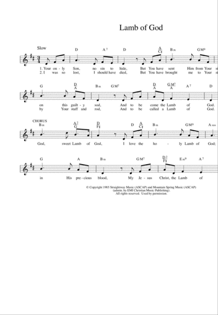 The Top 300 Contemporary Christian Songs Sacred scores gallery preview page 8