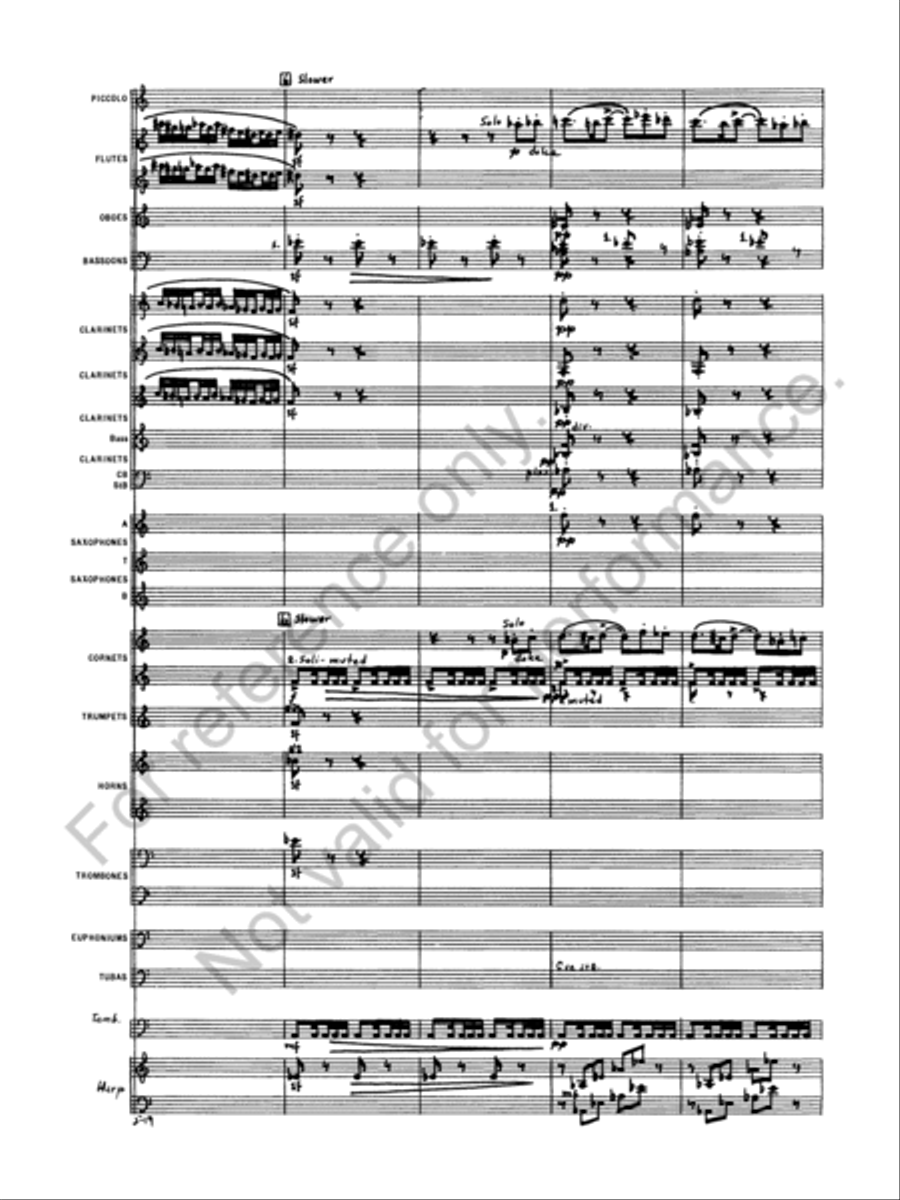 Scheherazade Scheherazade Concert Band scores gallery preview page 21