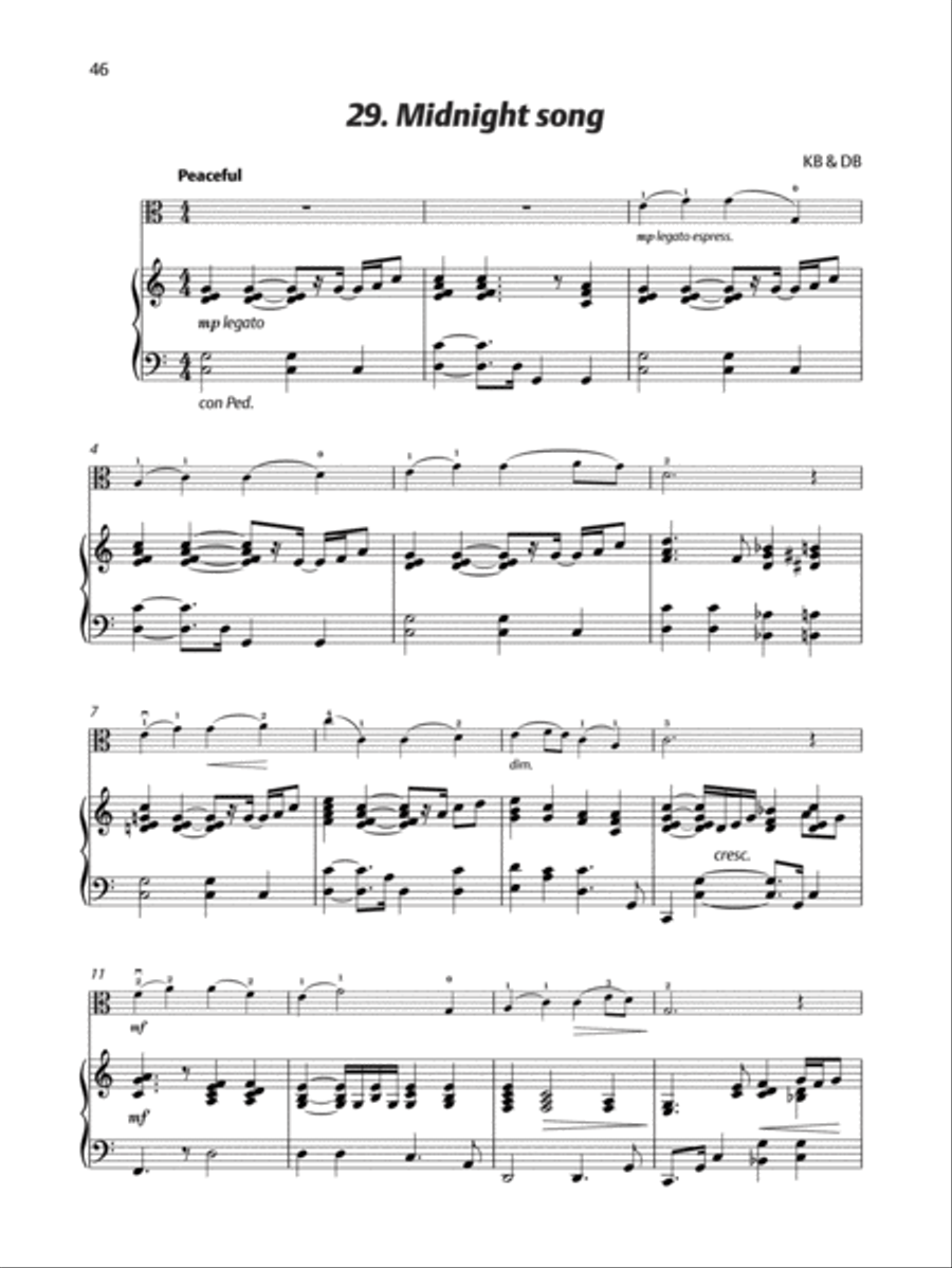 Viola Time Sprinters Piano Accompaniment Book Viola scores gallery preview page 8