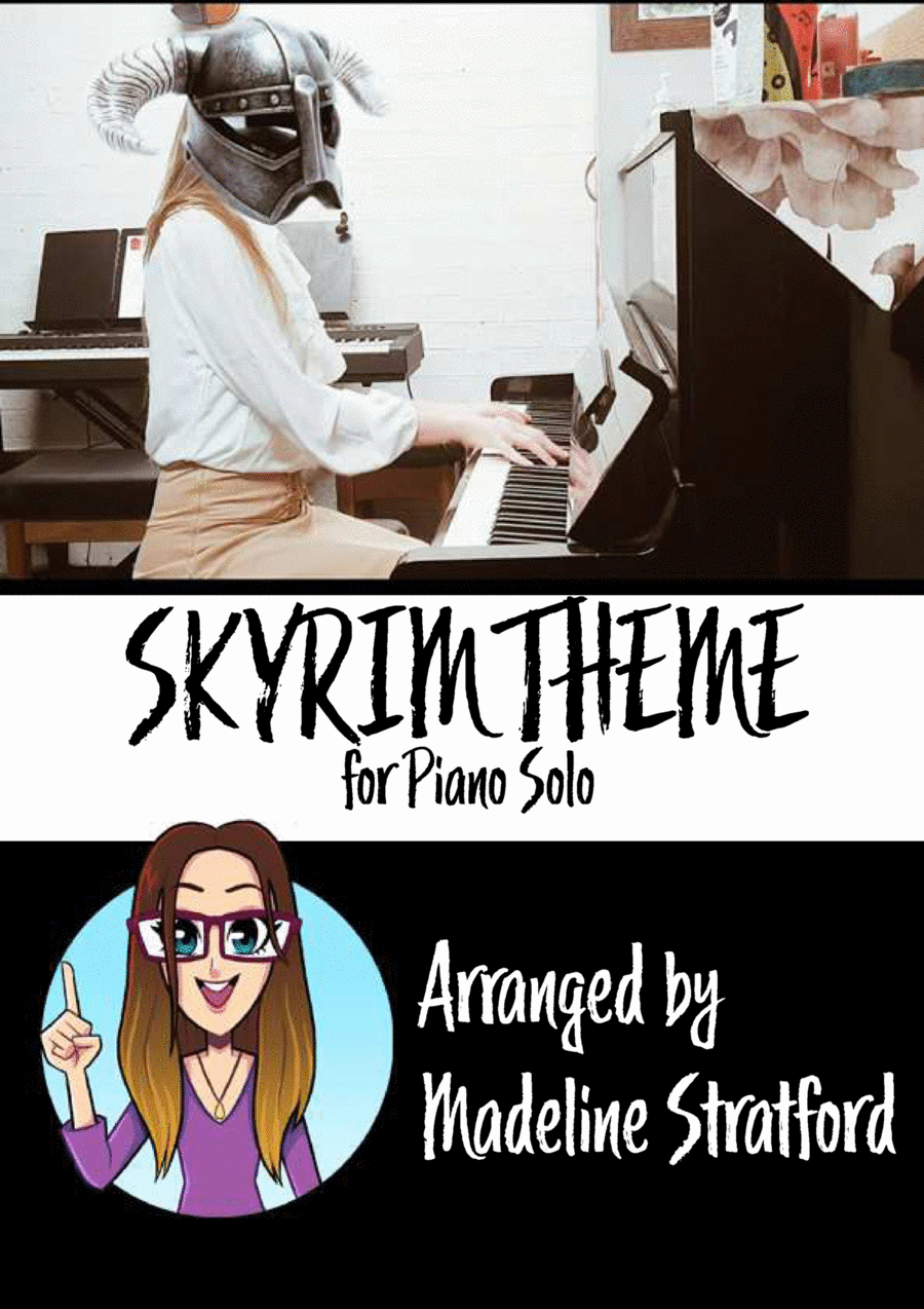Dragonborn (skyrim Theme) Piano Solo scores gallery preview page 1