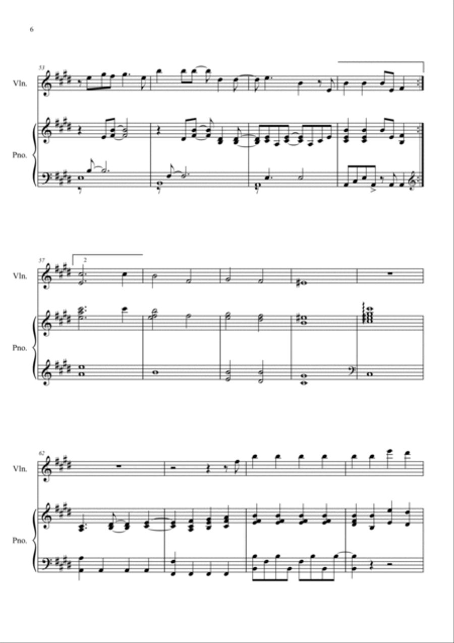 Pretty Pretty Violin Solo scores gallery preview page 6