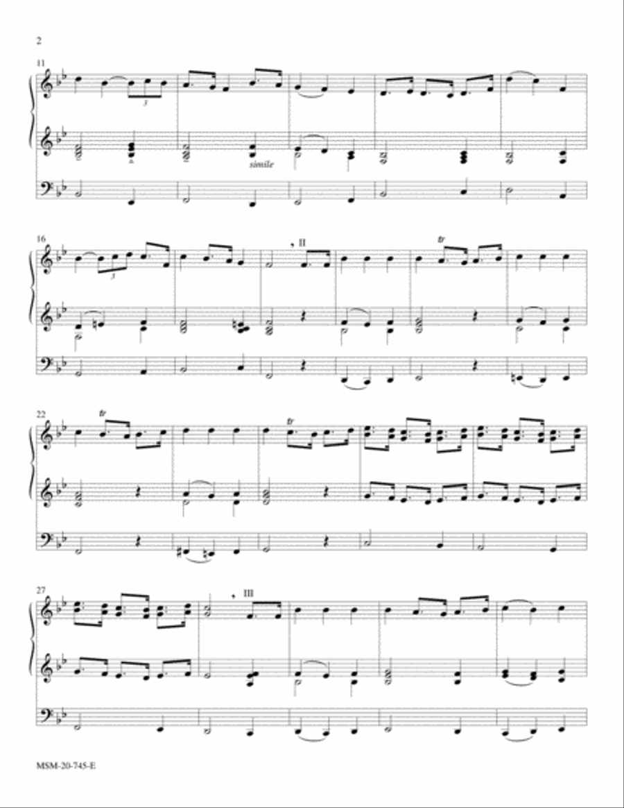 Sing Praises to God Sing Praises to God 4-Part scores gallery preview page 2