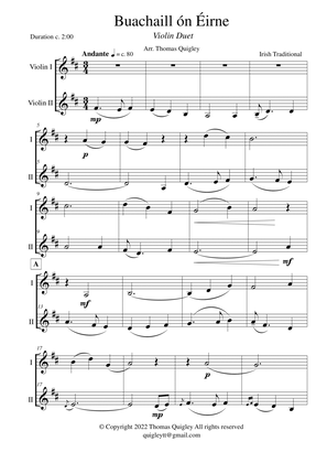 Buachaill ón Éirne (Violin Duet)
