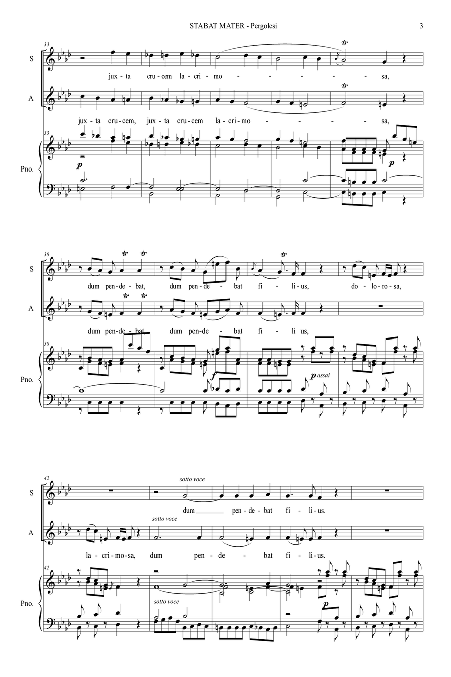 STABAT MATER - Pergolesi - 1. 