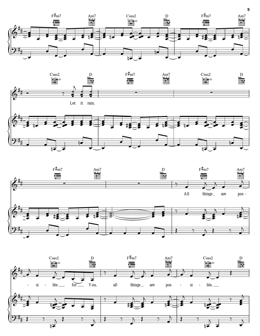Turn It Around Acoustic Guitar scores gallery preview page 5