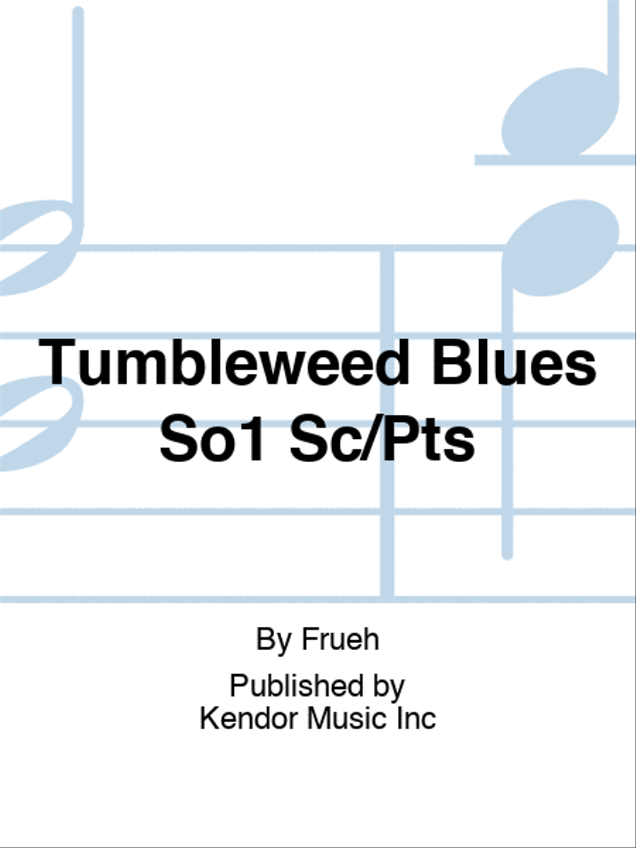 Tumbleweed Blues So1 Sc/Pts String Orchestra scores gallery preview page 1