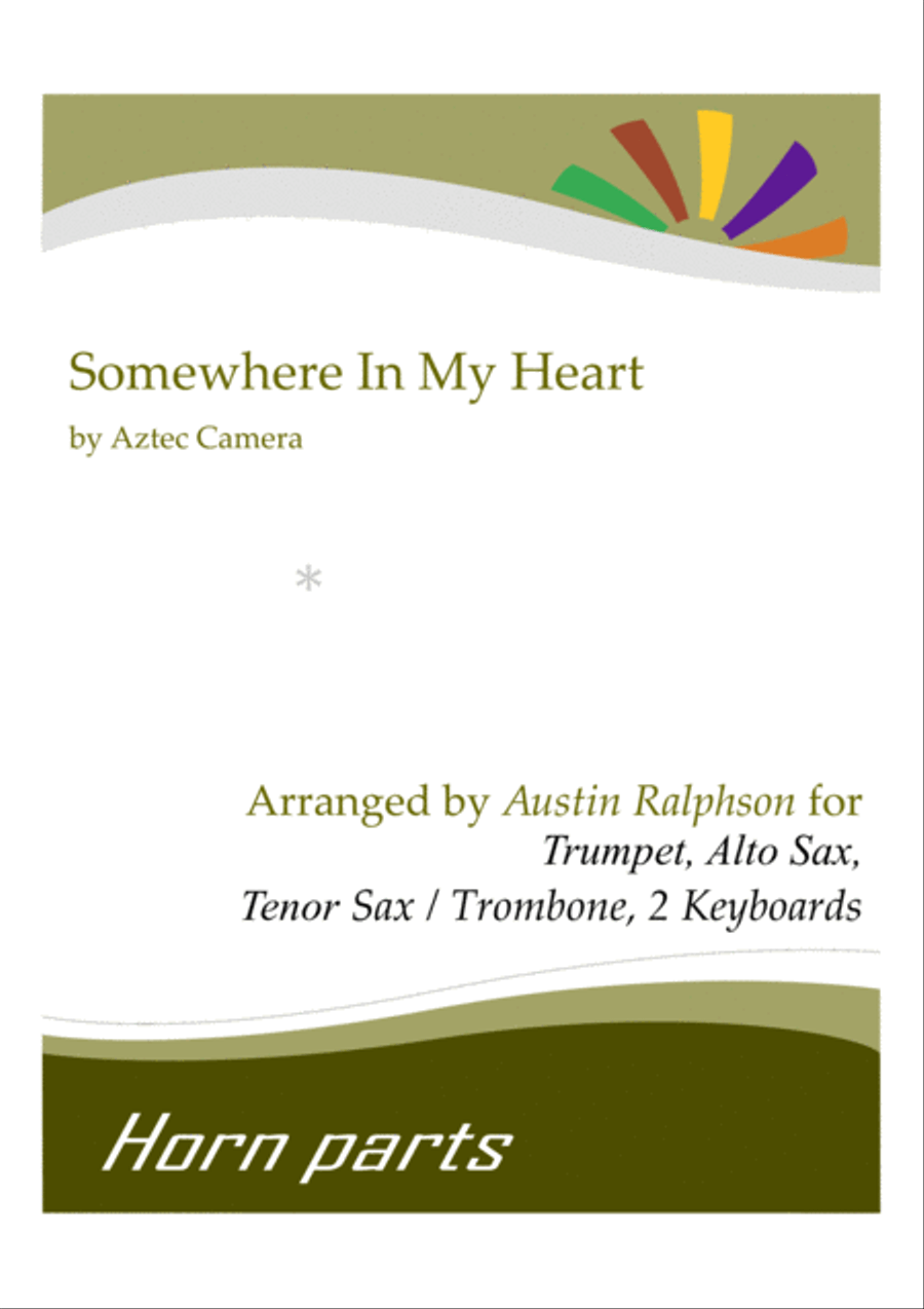 Somewhere In My Heart Tenor Saxophone scores gallery preview page 1
