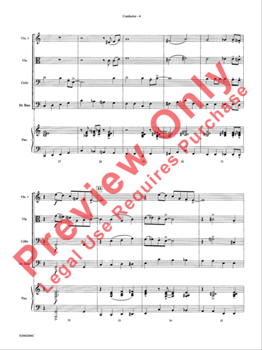 Don't Get Around Much Anymore String Orchestra scores gallery preview page 7