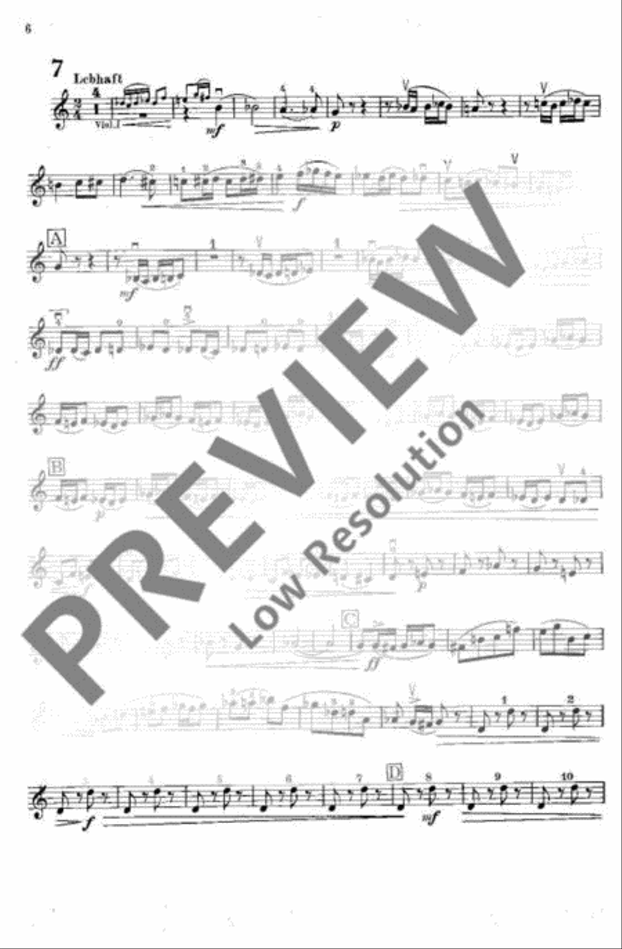 Eight Pieces Violin scores gallery preview page 7