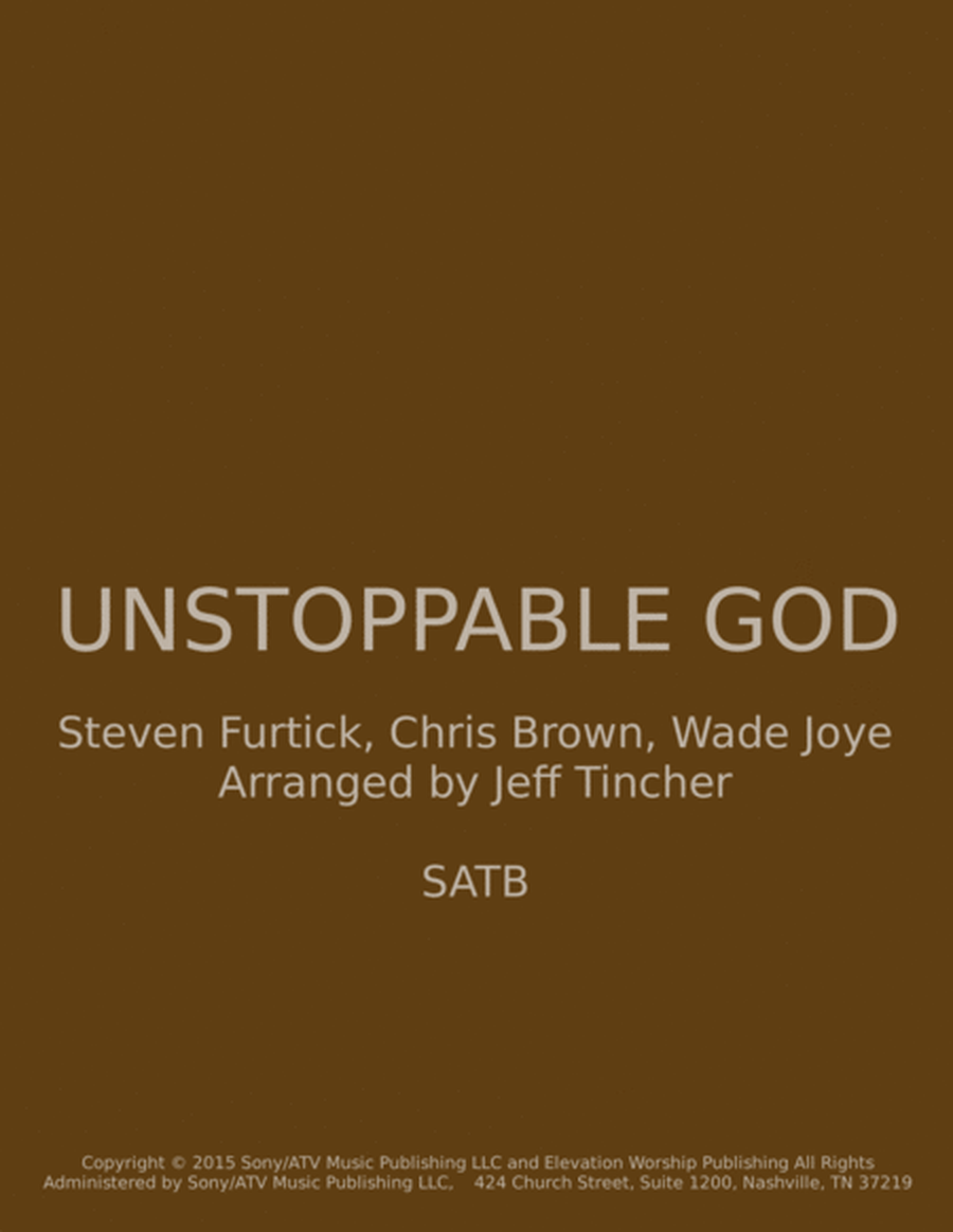 Unstoppable God image number null