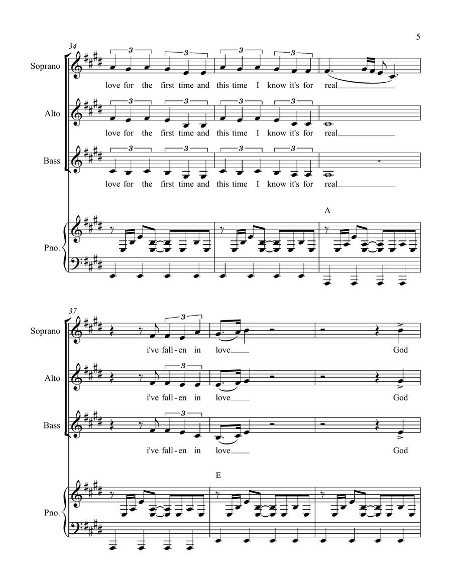 I Want To Break Free I Want To Break Free SSA scores gallery preview page 5