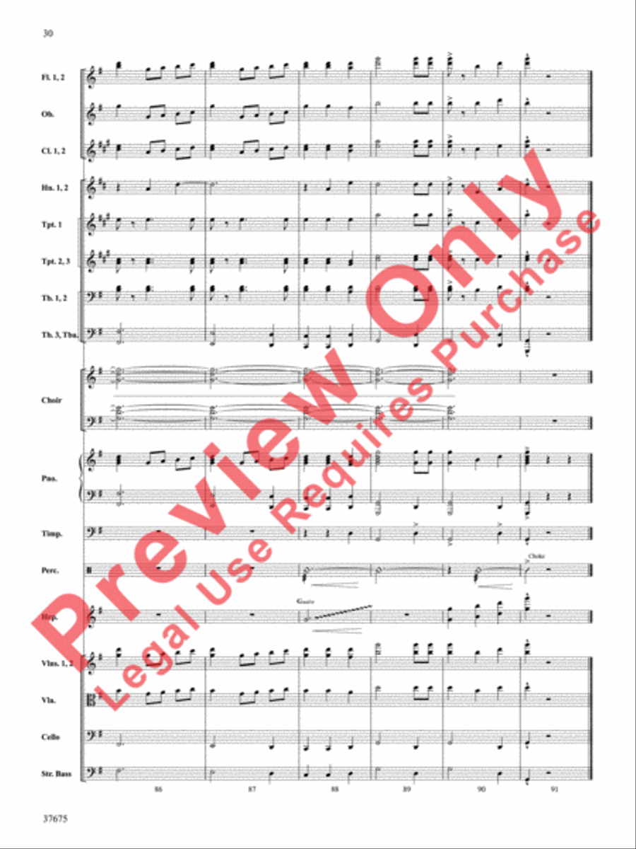 Festival of Carols Choir scores gallery preview page 31