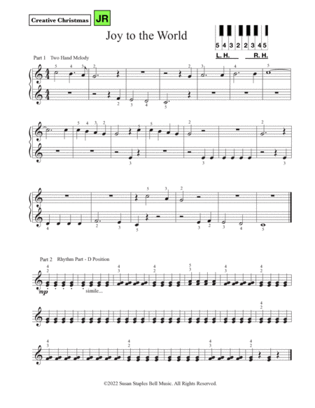 Creative Christmas JUNIOR for Elementary. Six Carols for Interactive Ensembles image number null