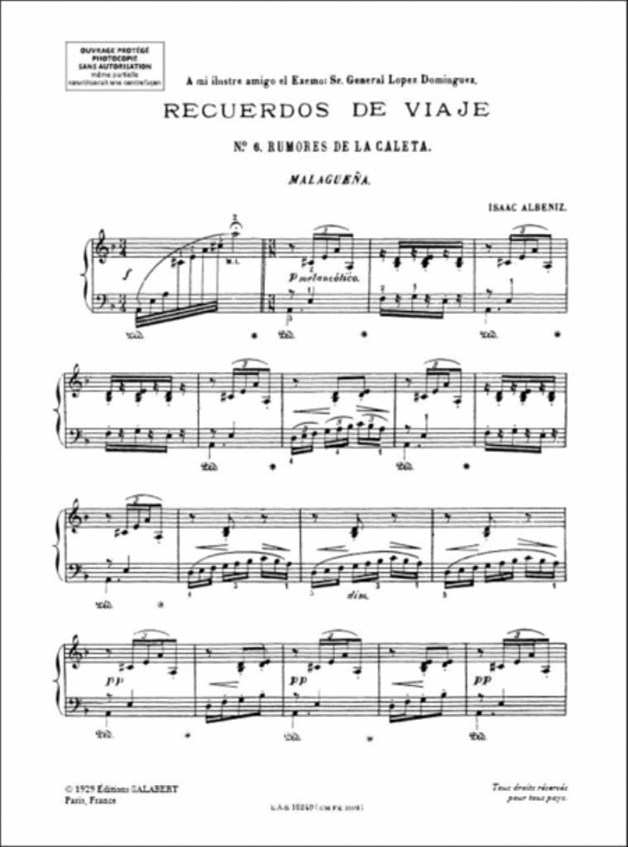 Recuerdos De Viaje Recuerdos De Viaje Piano Solo scores gallery preview page 2