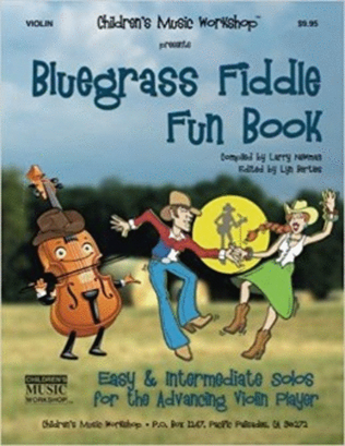 Book cover for Bluegrass Fiddle Fun Book