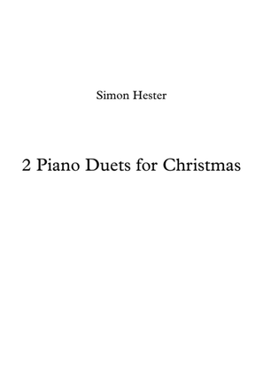 Book cover for 2 Christmas Duets for Piano (4 Hands)