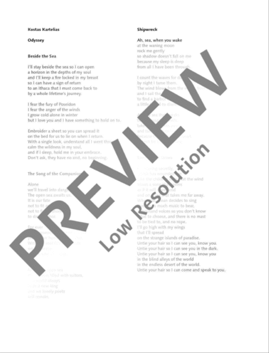 Odysseia Medium Voice scores gallery preview page 10