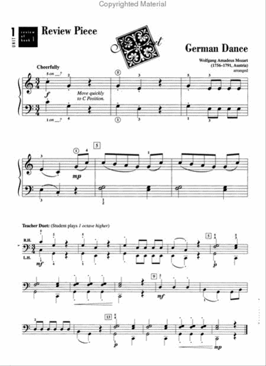 Accelerated Piano Adventures for the Older Beginner Piano Method scores gallery preview page 2