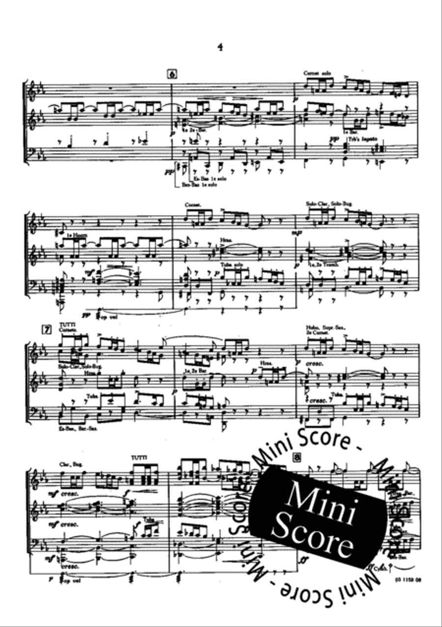 A Downland Suite Concert Band scores gallery preview page 8