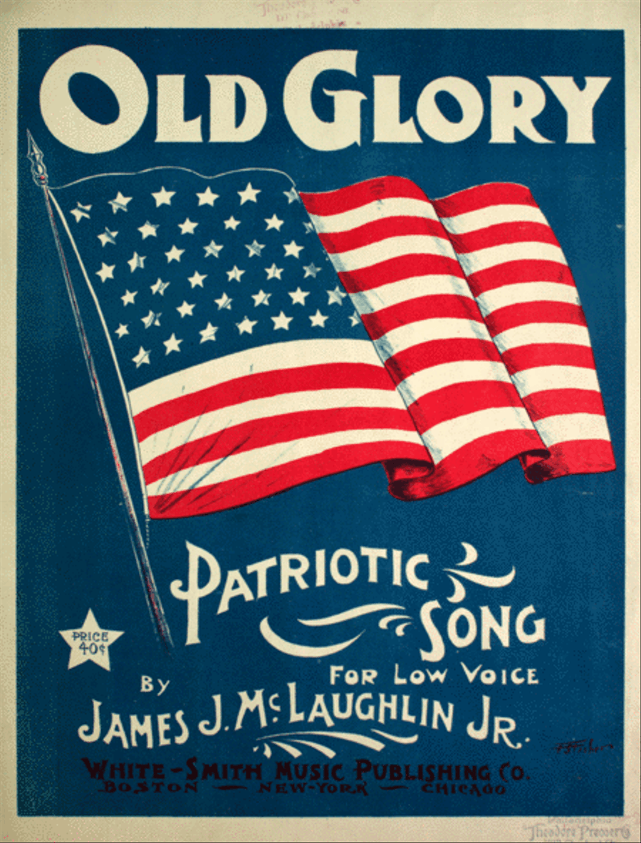 Old Glory. Patriotic Song Low Voice scores gallery preview page 1