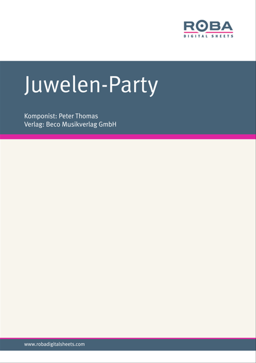 Juwelen-Party Juwelen-Party Violin scores gallery preview page 1