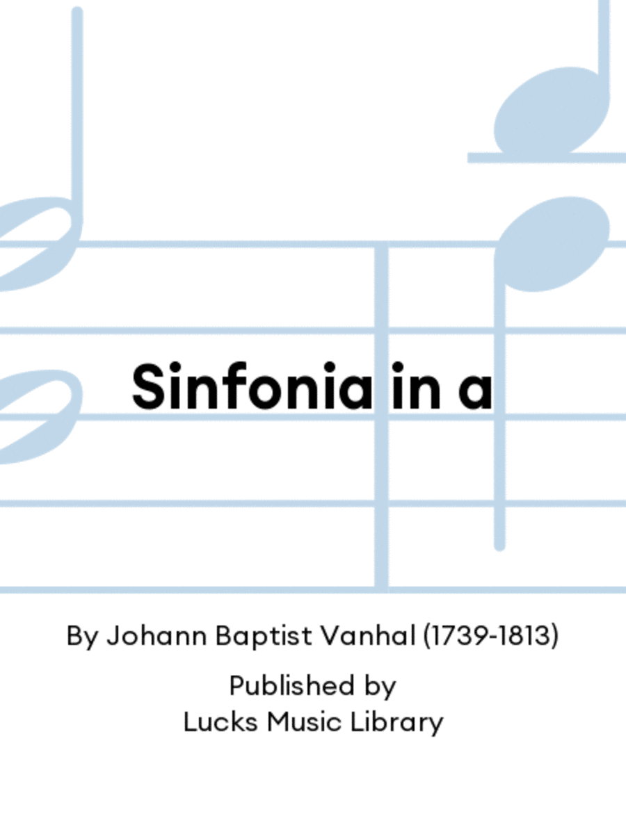 Sinfonia in a