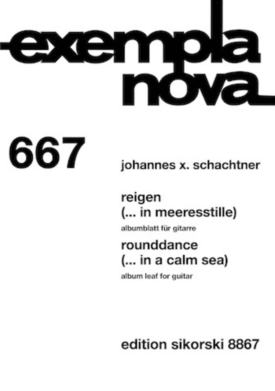 Rounddance (In a Calm Sea) Acoustic Guitar scores gallery preview page 1