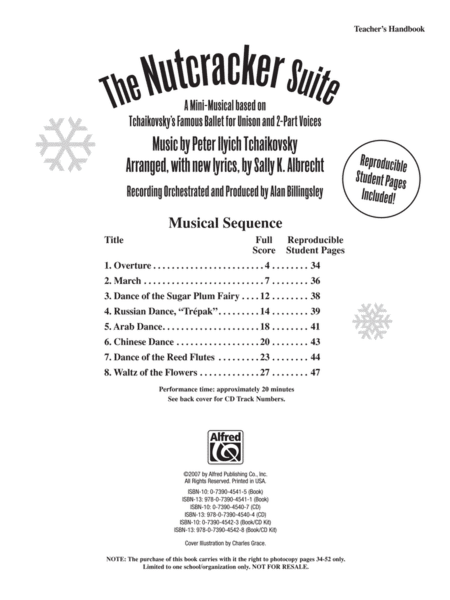 The Nutcracker Suite - Director's Score image number null