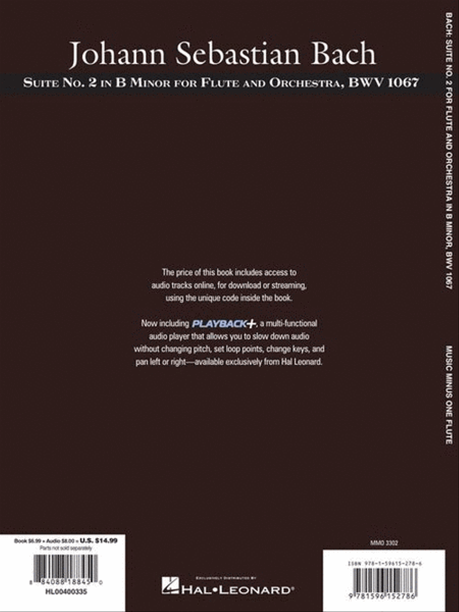 J.S. Bach – Suite No. 2 for Flute & Orchestra B Minor, BWV1067 Flute scores gallery preview page 6
