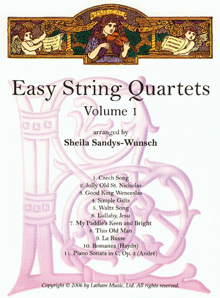 Easy String Quartets, Volume 1 image number null