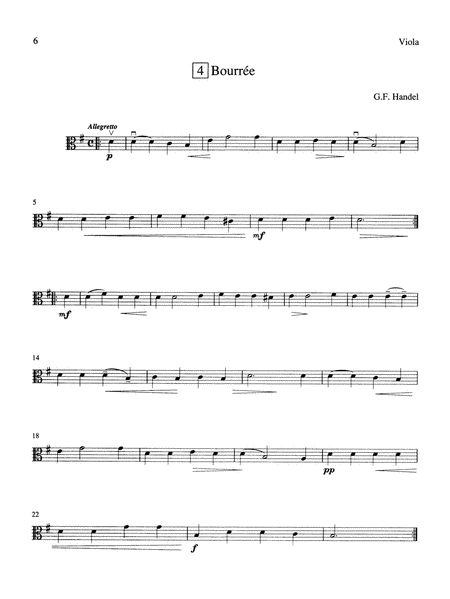 String Quartets for Beginning Ensembles, Volume 2: Viola