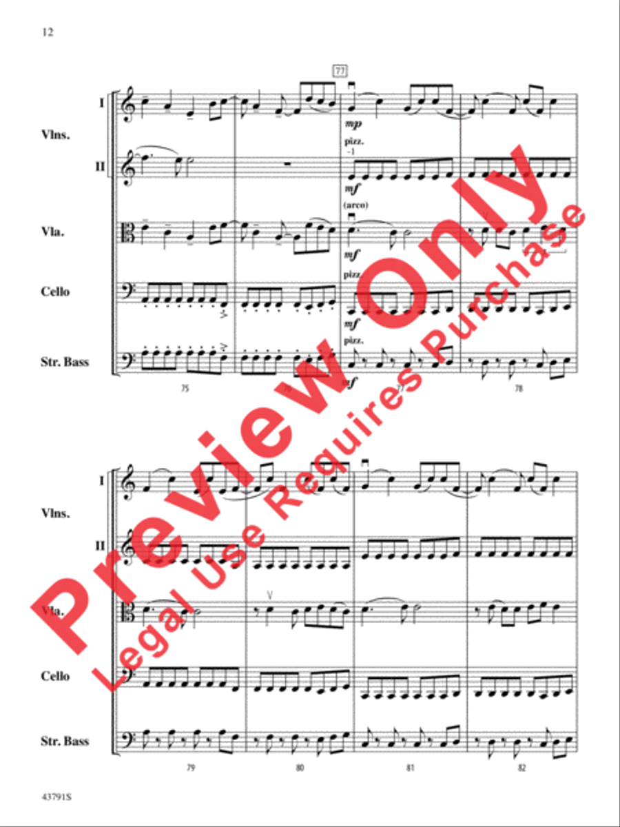 Starlight String Orchestra scores gallery preview page 29