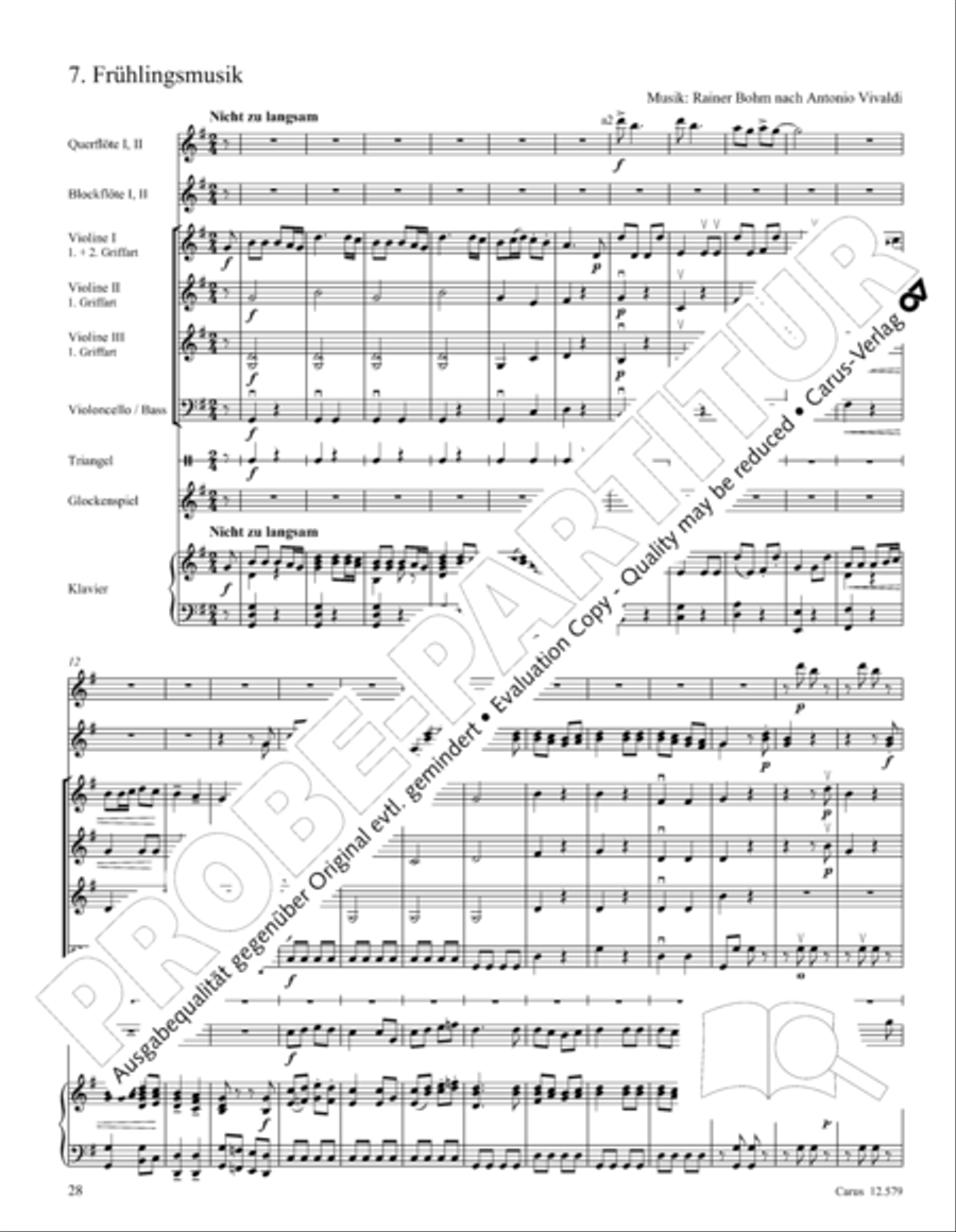 Der Garten des Riesen Der Garten des Riesen Children's Choir scores gallery preview page 33