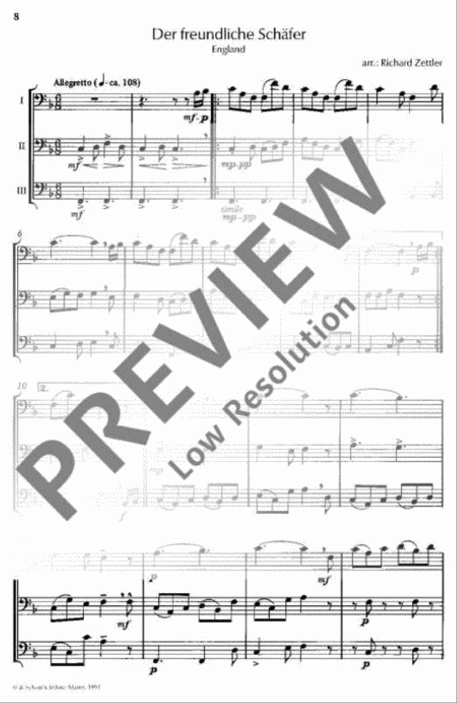 Dance Movements from Europe Performance Score scores gallery preview page 9