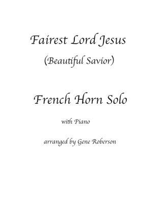 Fairest Lord Jesus Fr Horn