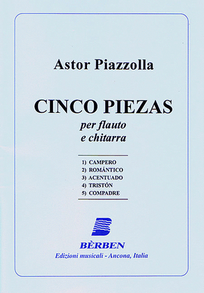 Book cover for Cinco Piezas