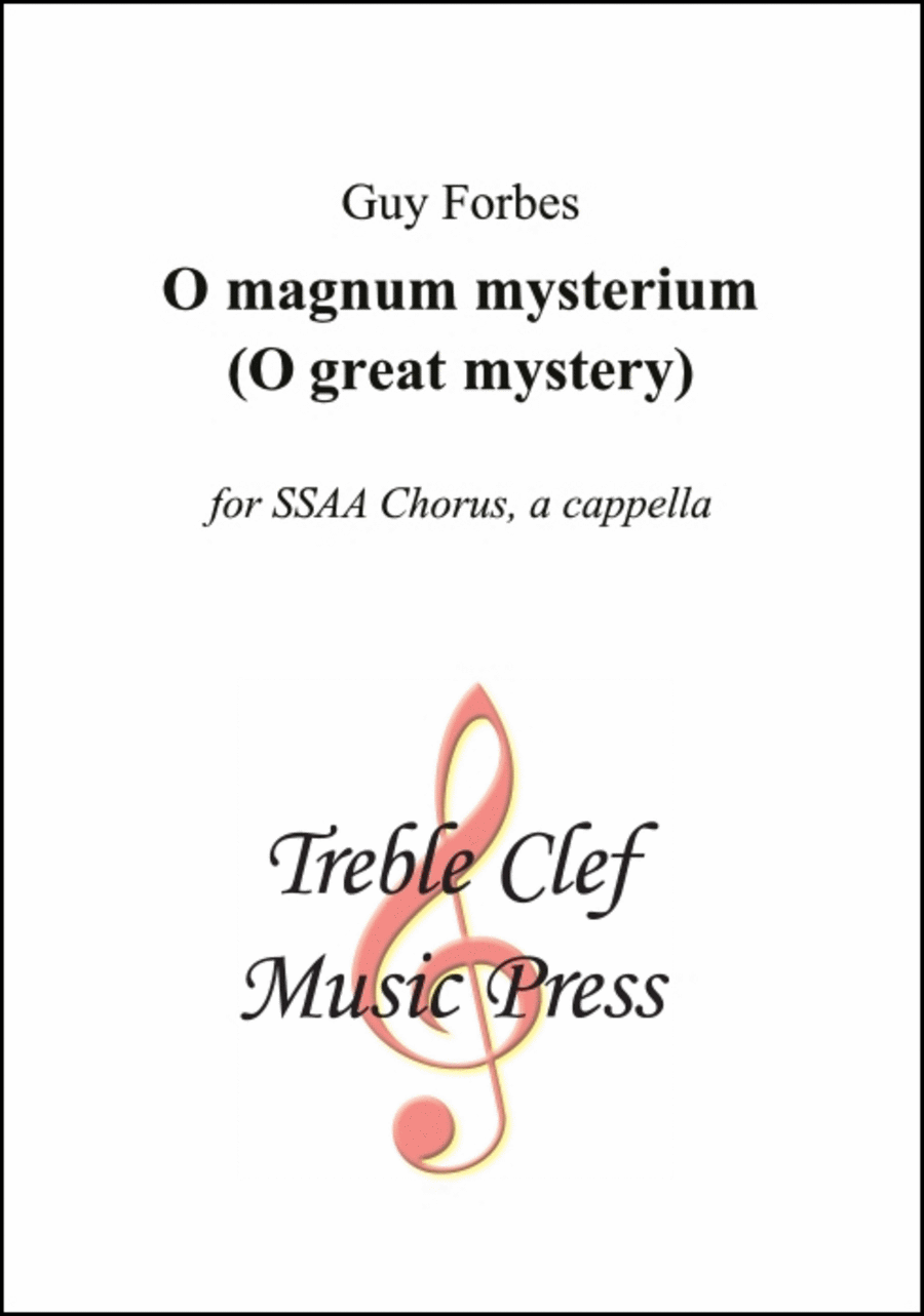 O magnum mysterium (O great mystery)