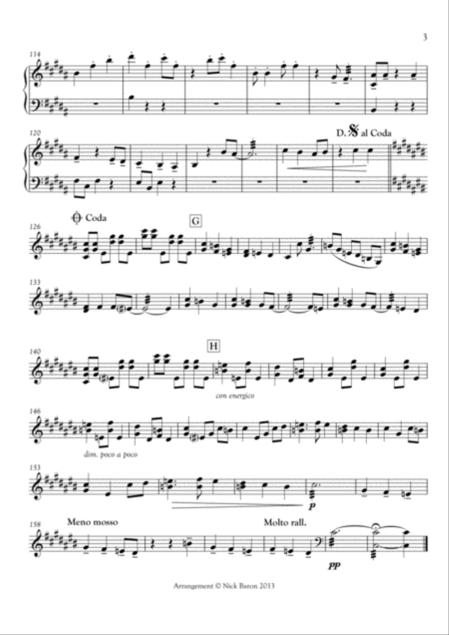 Kiss From A Rose Marimba scores gallery preview page 4