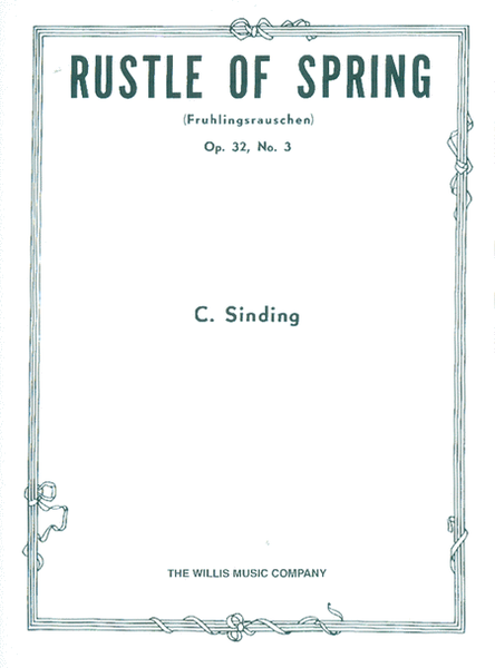 Rustle of Spring, Op. 32, No. 3