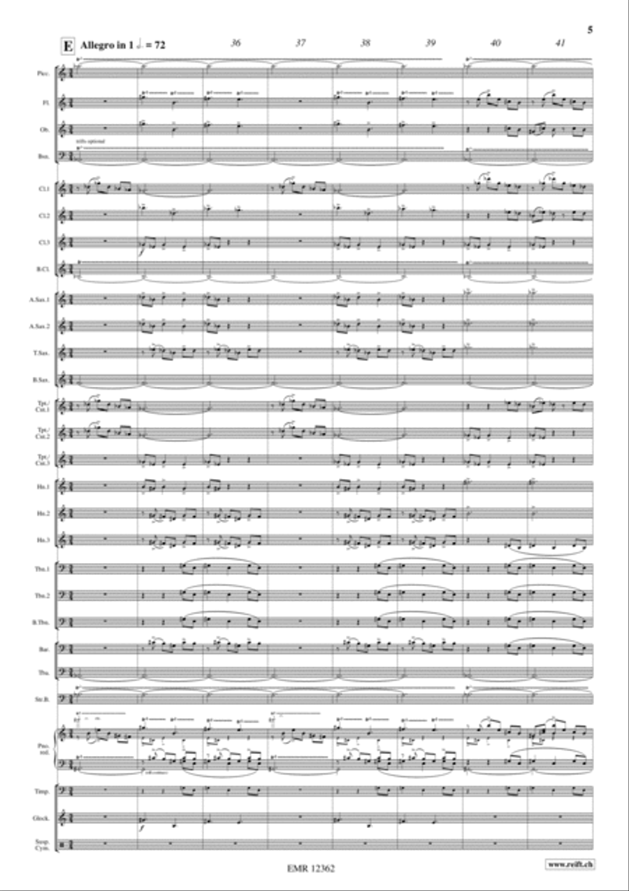 Fanfare Fanfare Concert Band scores gallery preview page 5