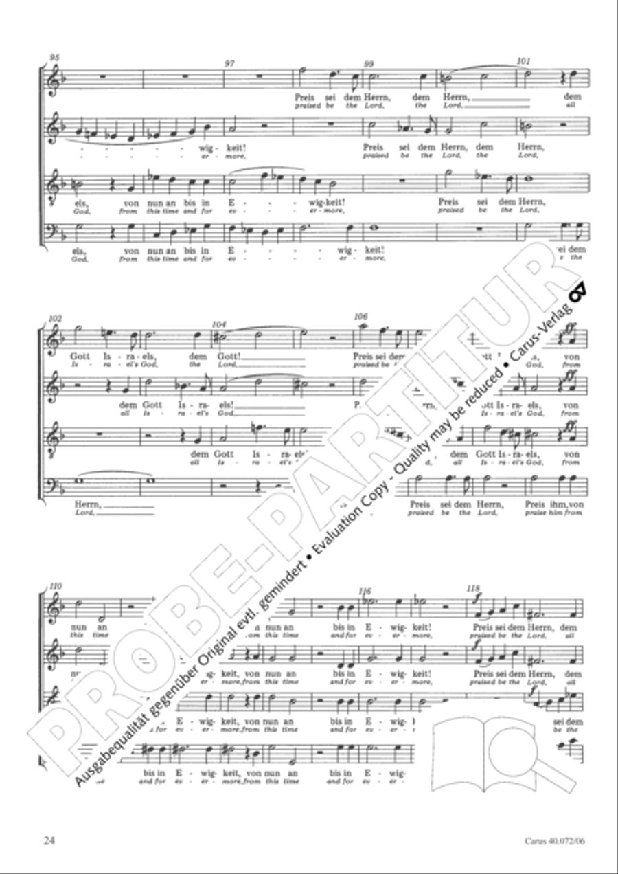 Psalm 42 4-Part scores gallery preview page 25