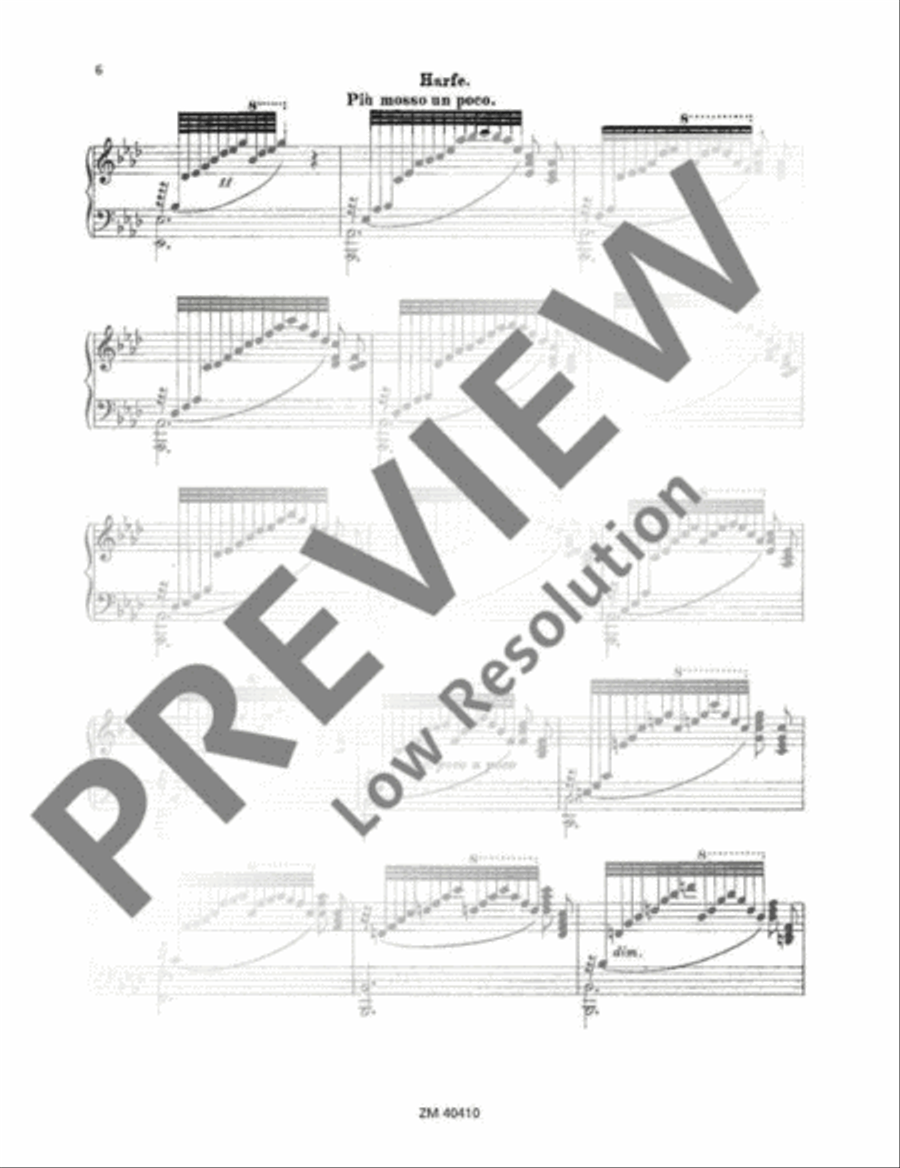 Vineta Harp scores gallery preview page 7