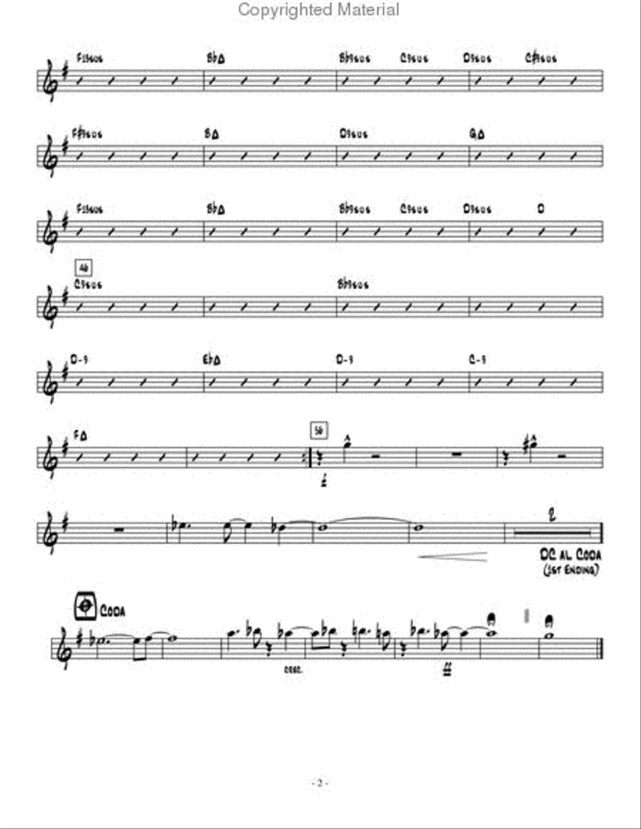 Contemporary Convergence Jazz Ensemble scores gallery preview page 15