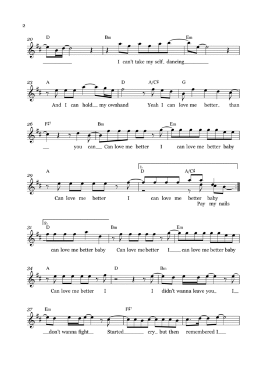 Flowers B-Flat Clarinet scores gallery preview page 2