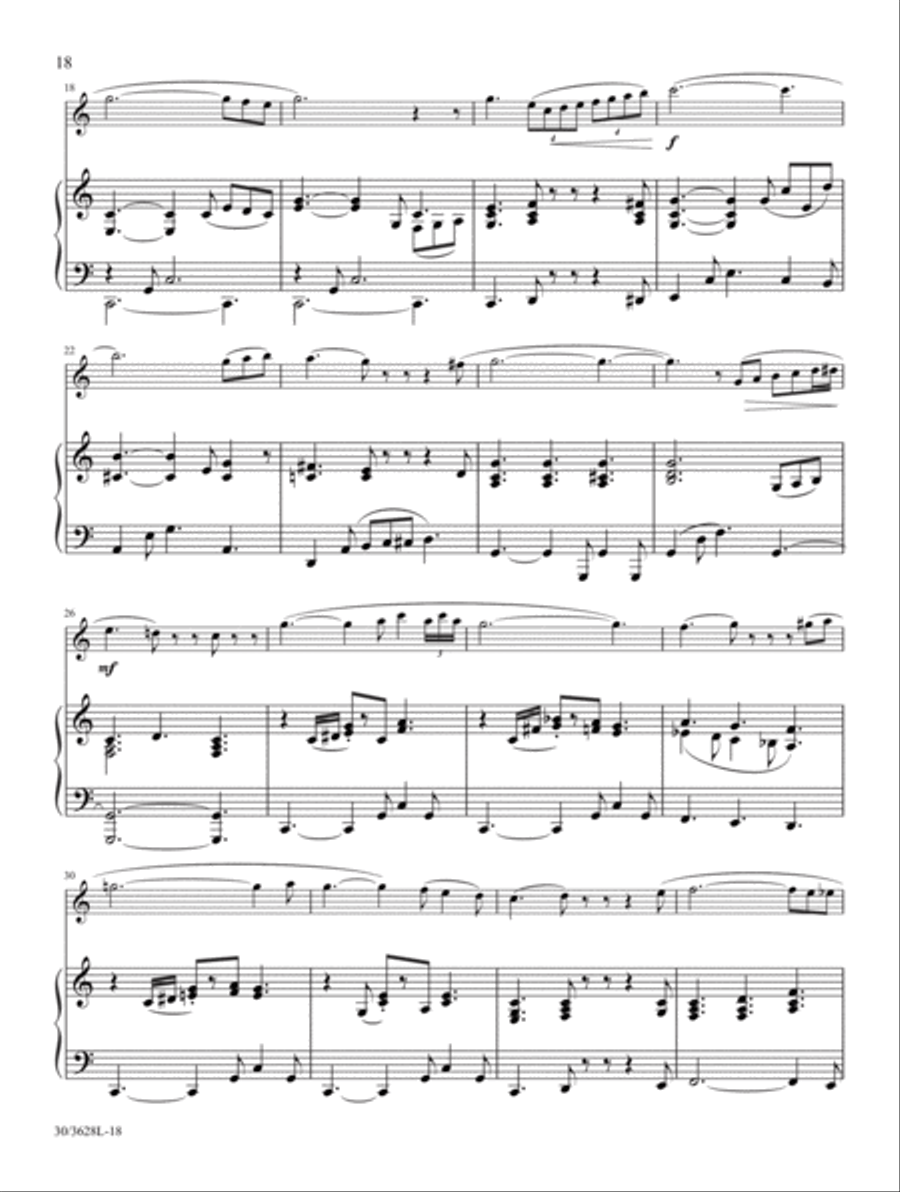 Flute Solos for Worship, Vol. 3 Flute Solo scores gallery preview page 8