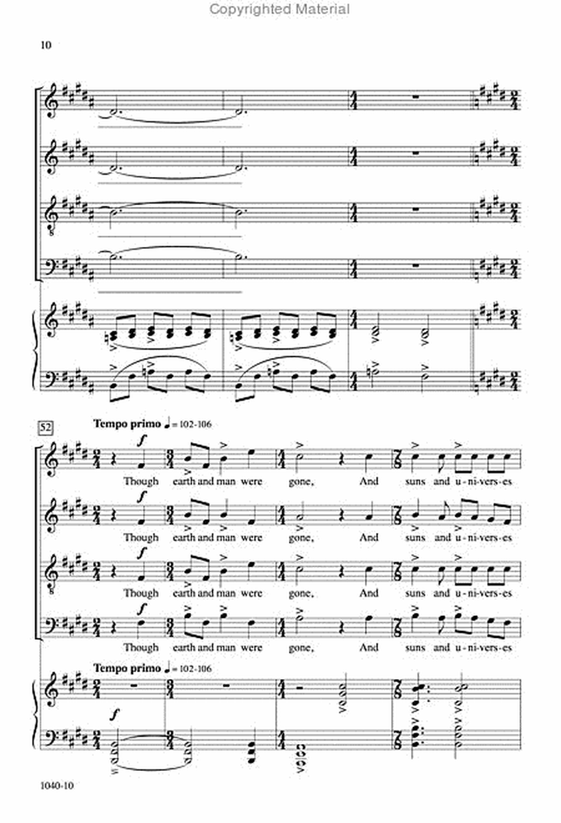 I See the Heaven's Glories Shine - SATB Octavo image number null