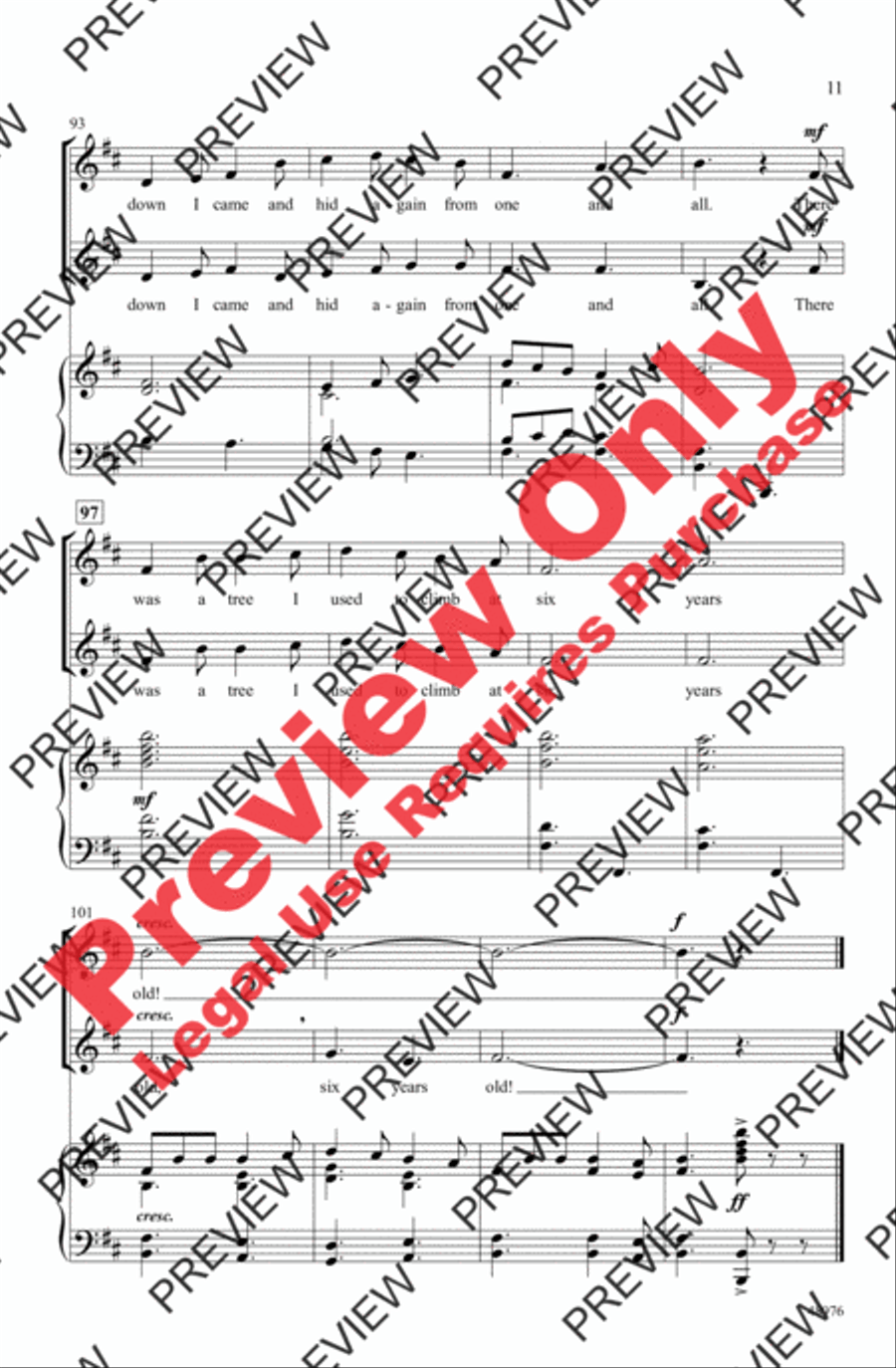 Pirates of the Cherry Tree 2-Part scores gallery preview page 11